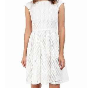 NWT Donna Morgan White Eyelet Dress